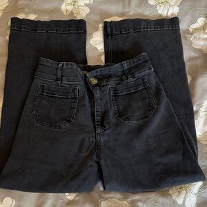 Anthropologie Pilcro The Skipper Cropped Wide-Leg Jeans – Size 28